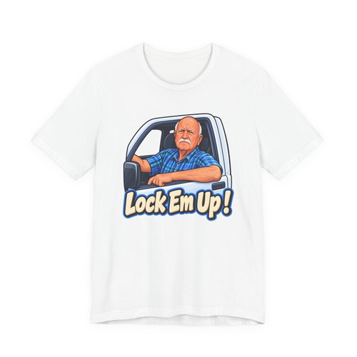 Lock t shirt - em, up